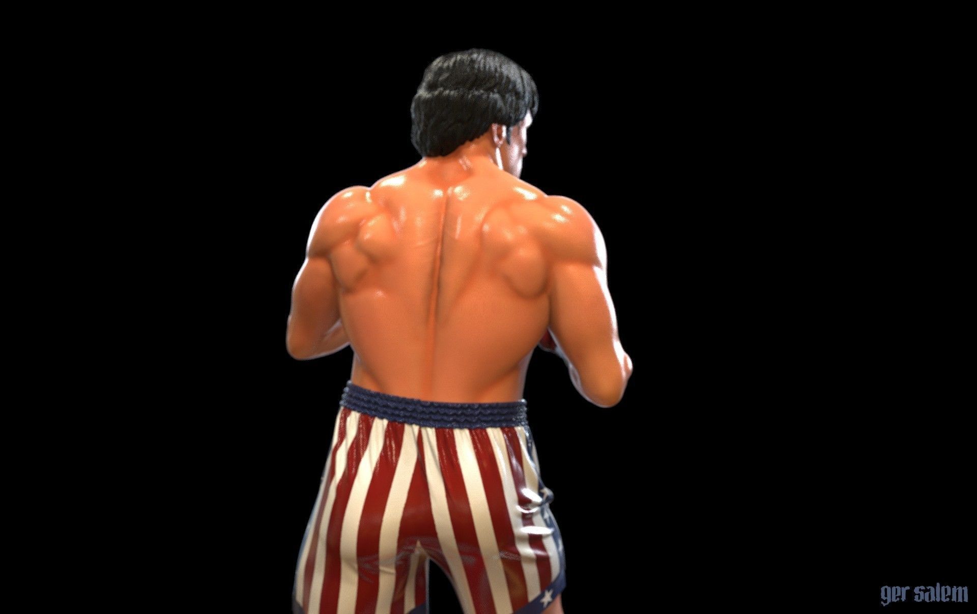 Rocky IV  3D print model_18