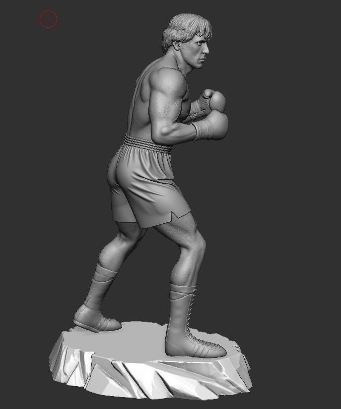 Rocky IV  3D print model_2