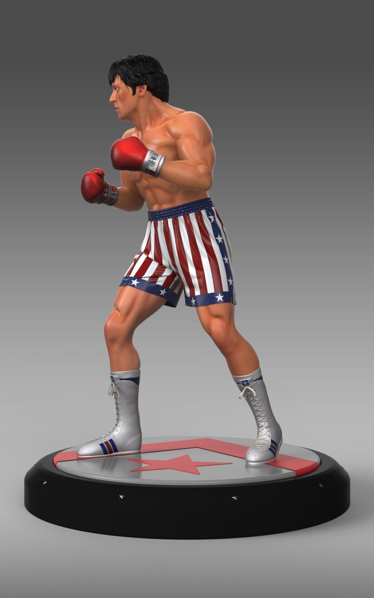 Rocky IV  3D print model_11