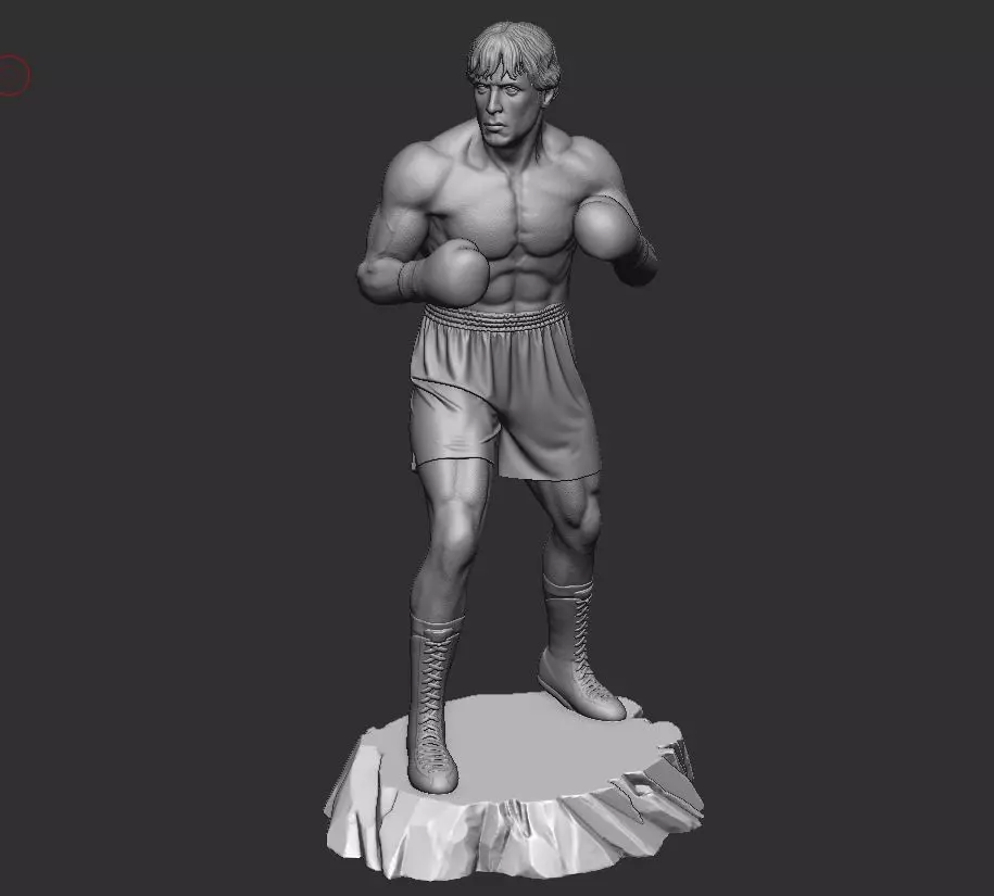 Rocky IV  3D print model_0