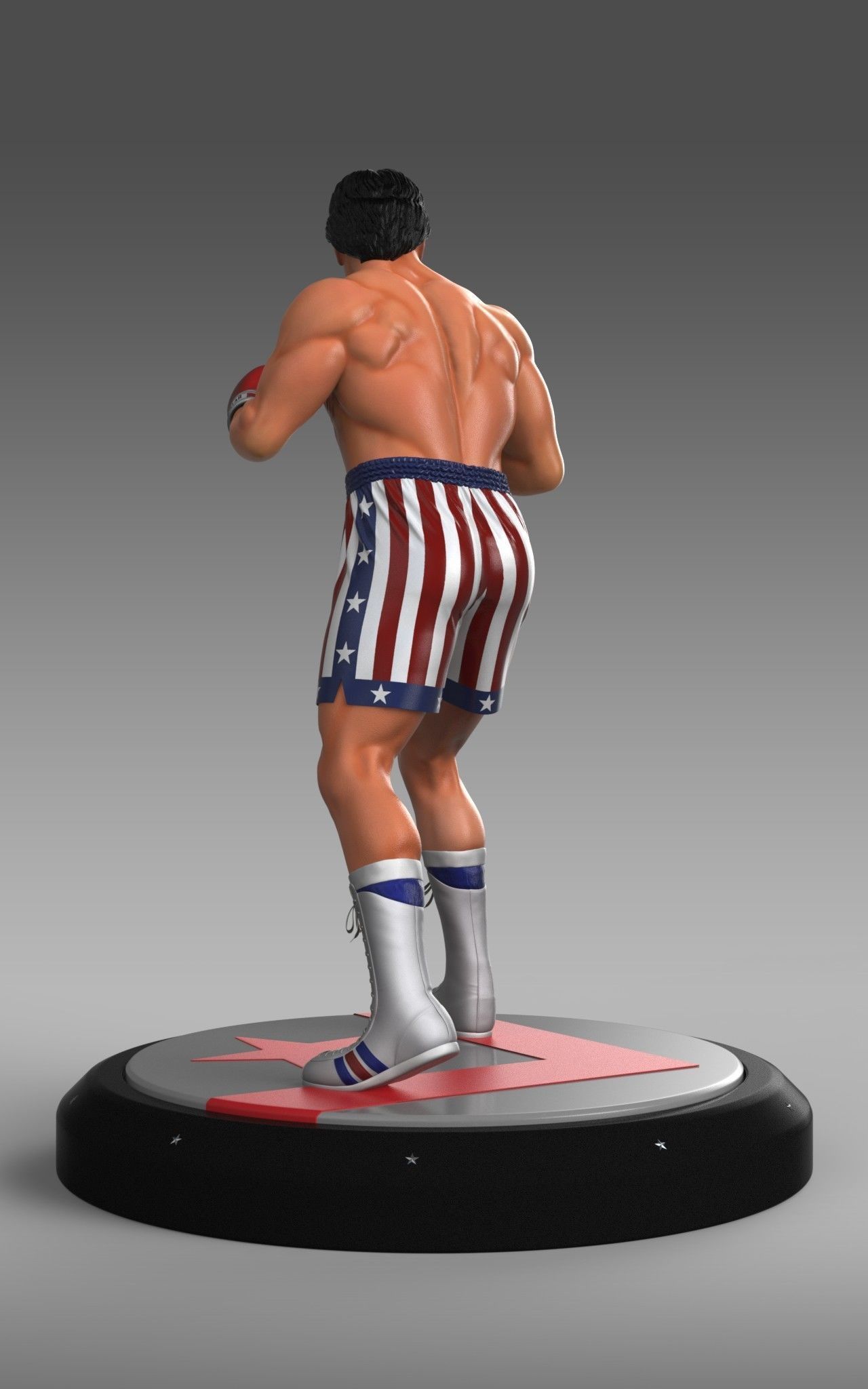 Rocky IV  3D print model_12