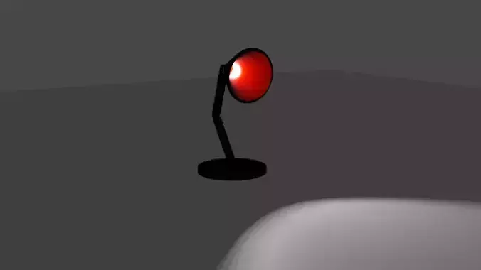 Lamp rigged