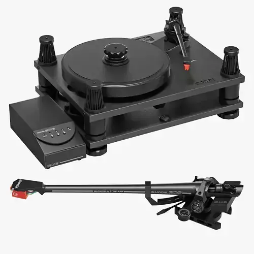 SME-30-12 turntable with remote control 3D model