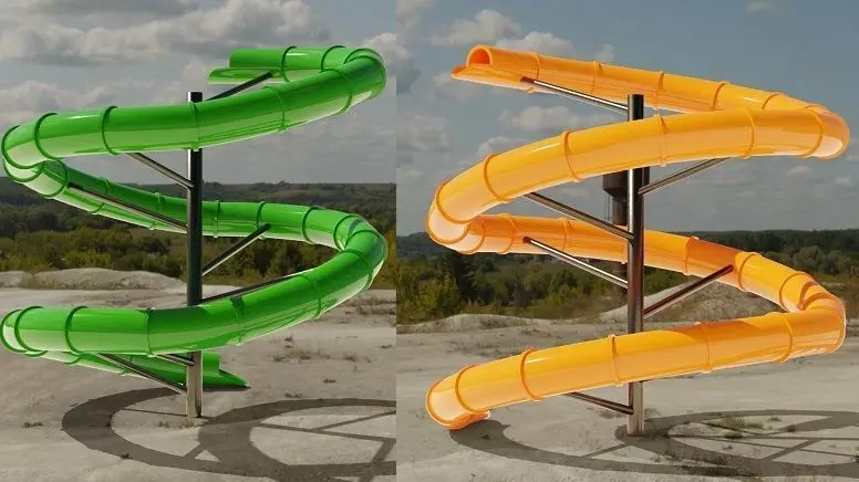 Water Slide 3D models 3D Model Collection_0