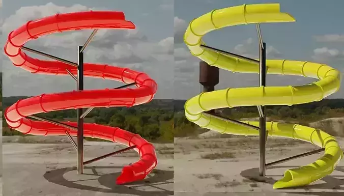 Water Slide 3D models 3D Model Collection