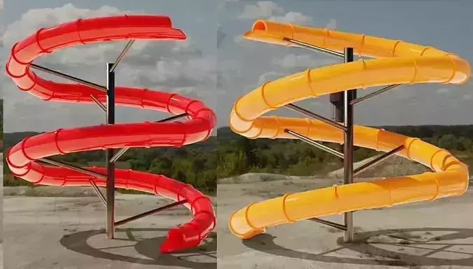 Water Slide 3D models 3D Model Collection