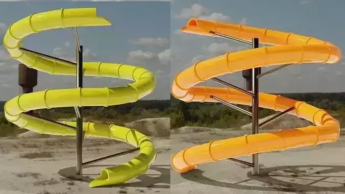 Water Slide 3D models 3D Model Collection