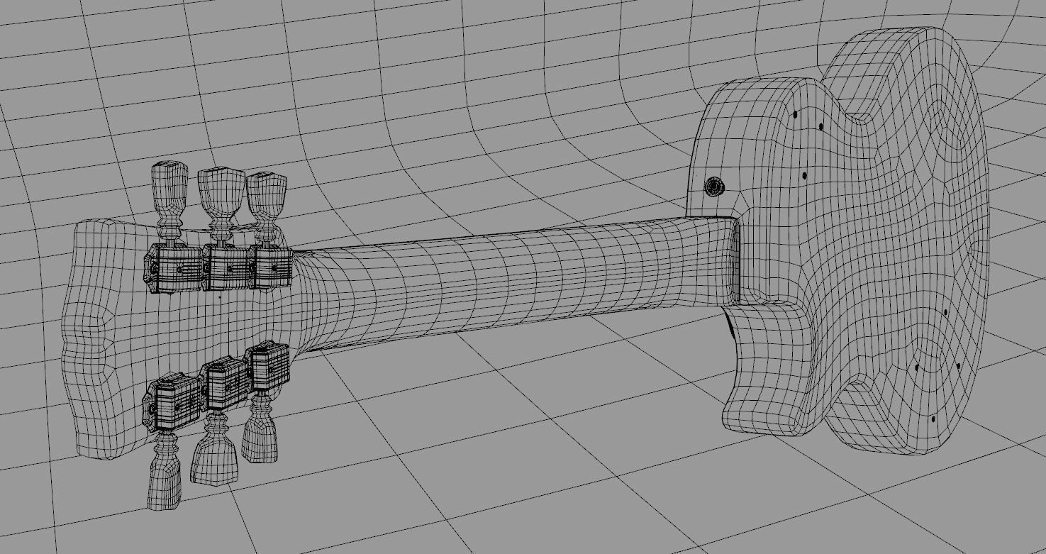 Gibson Les Paul - 1968 3D model_20