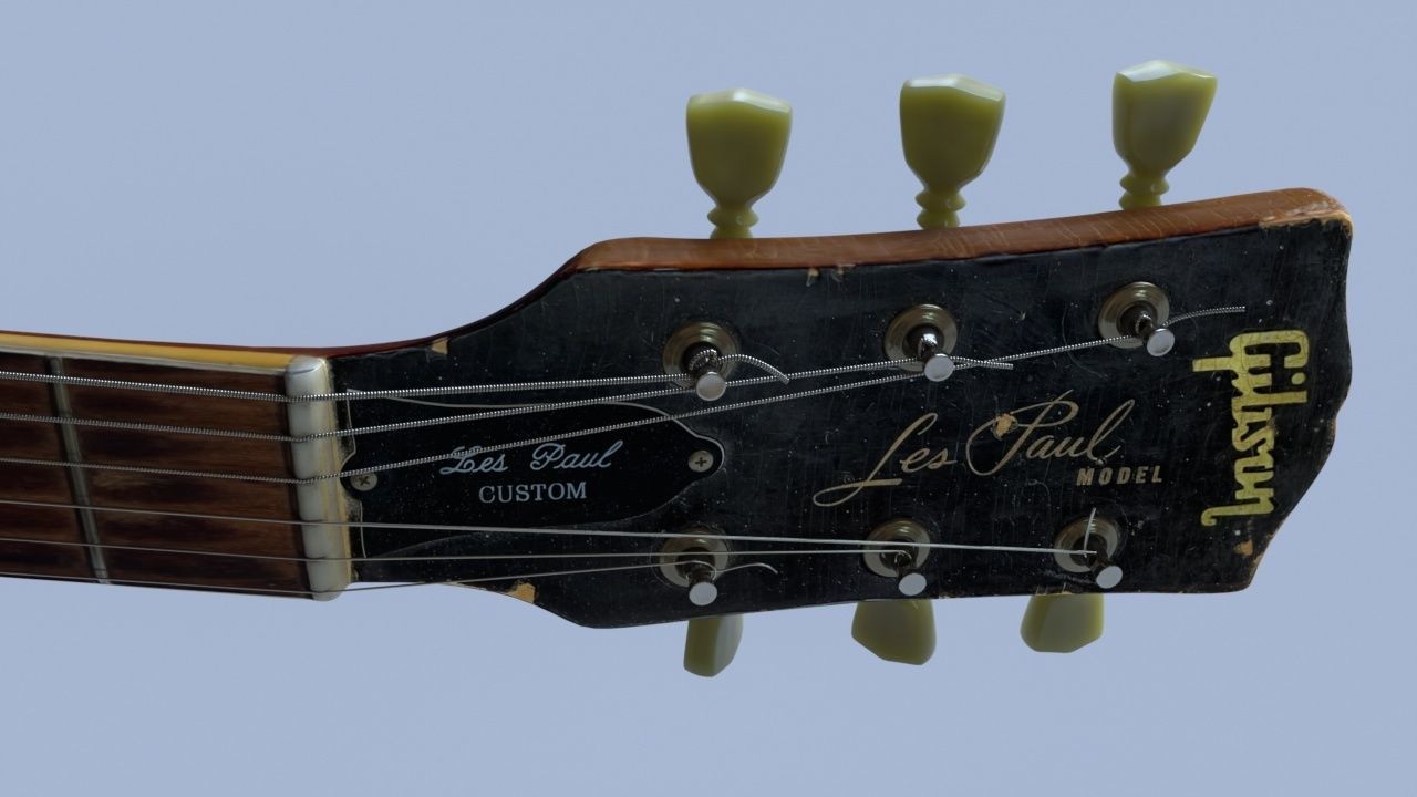 Gibson Les Paul - 1968 3D model_16