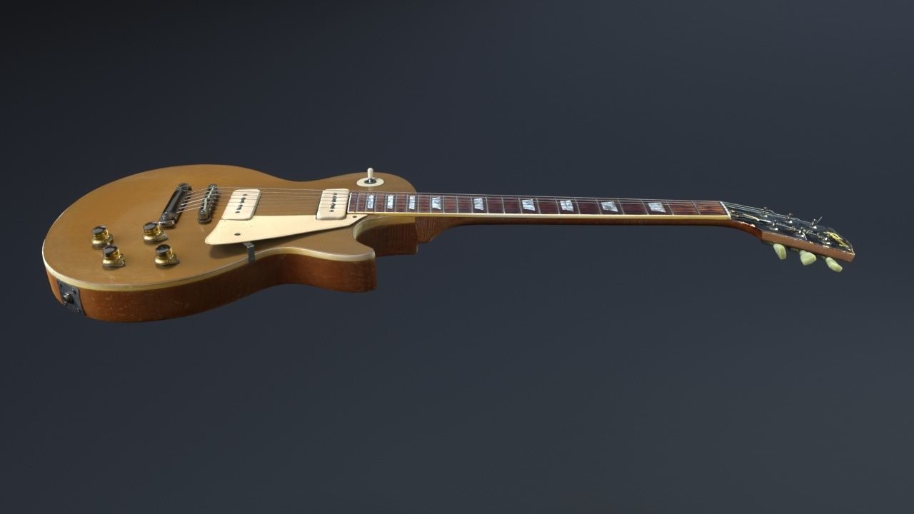 Gibson Les Paul - 1968 3D model_13