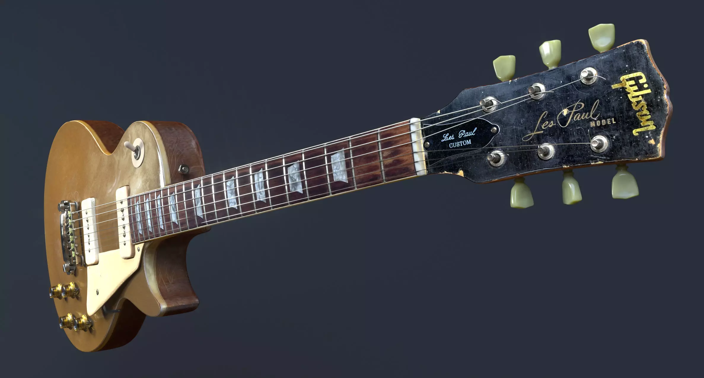Gibson Les Paul - 1968 3D model_0