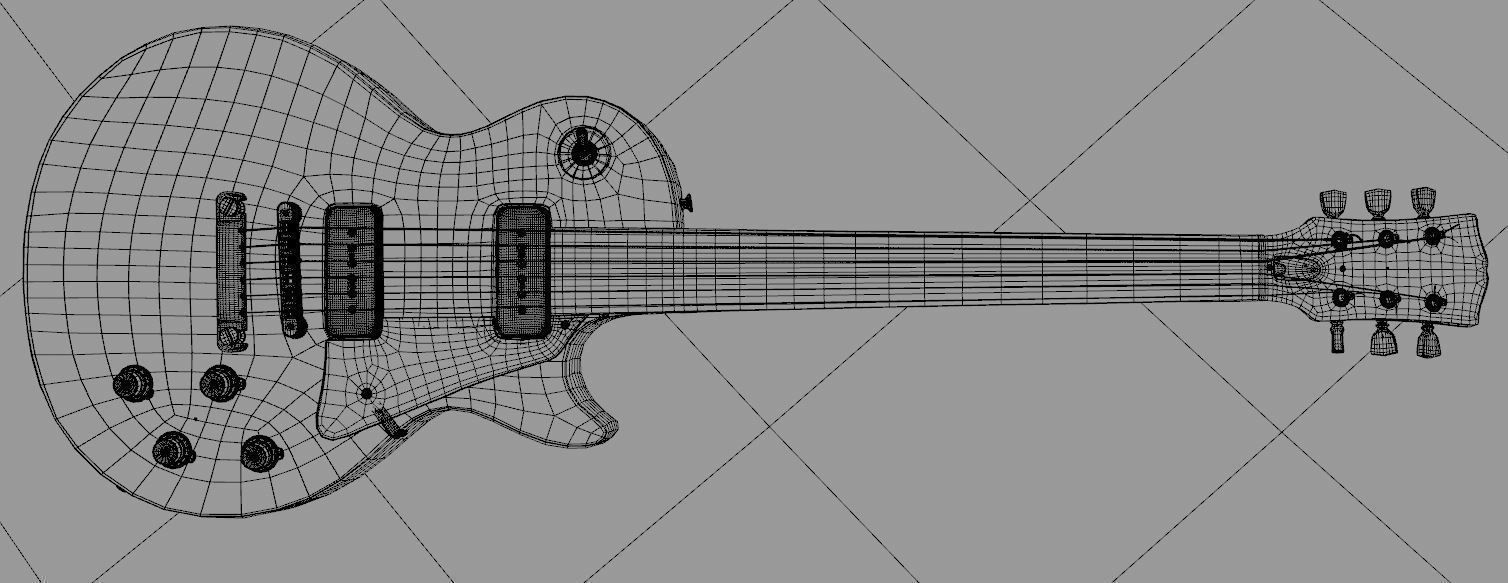 Gibson Les Paul - 1968 3D model_19