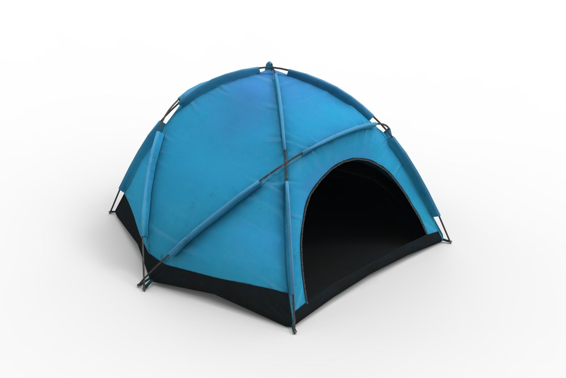 Camping Tent 3D model_3