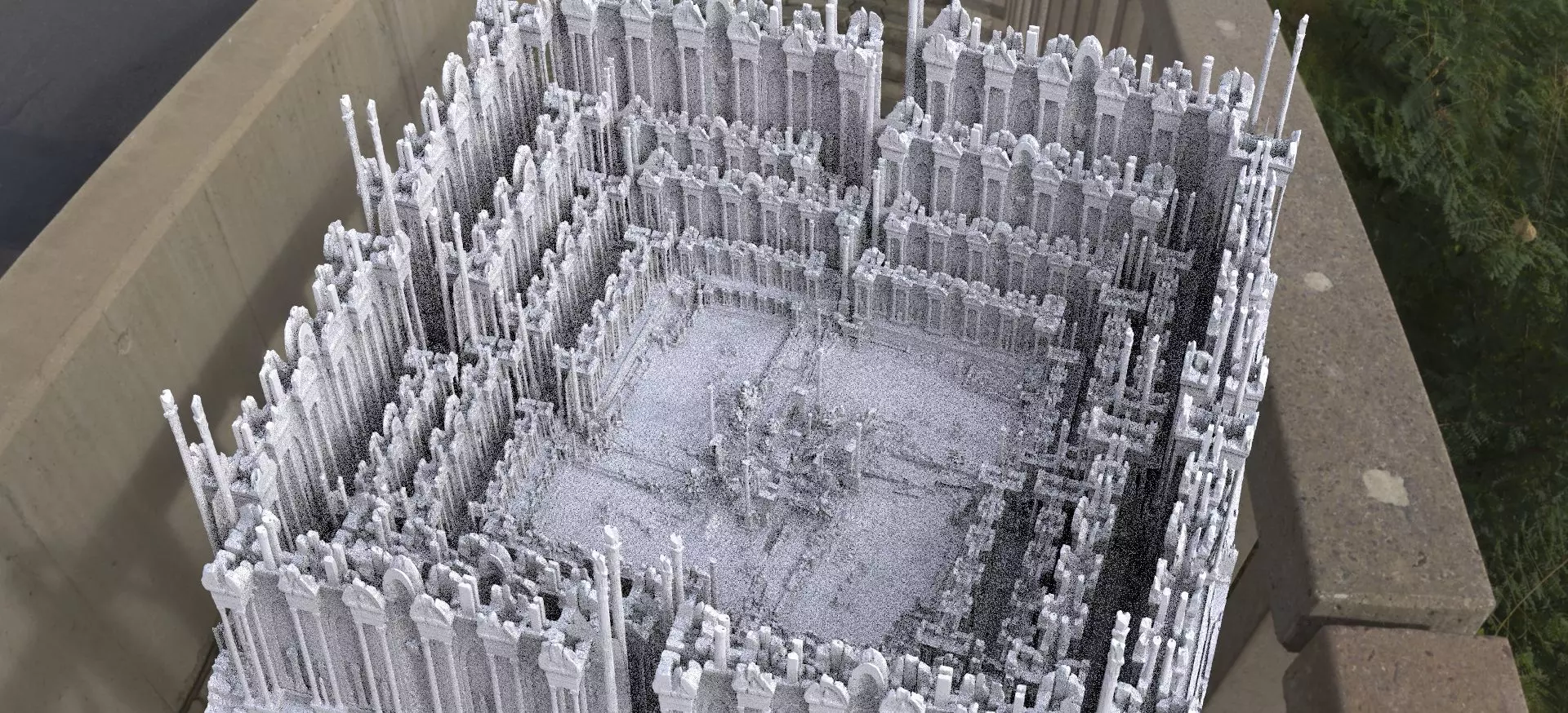 Athens Greek Arena large fantasy version  3D model_0