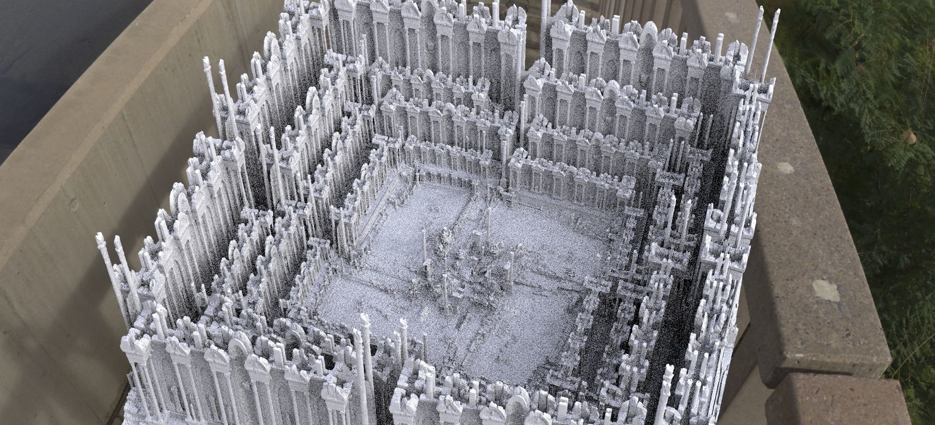 Athens Greek Arena large fantasy version  3D model_3