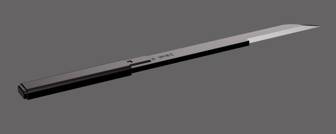 Dune 2021 - Atreides short sword 3D print model_1