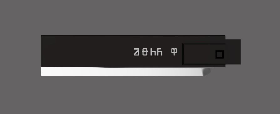 Dune 2021 - Atreides short sword 3D print model_5