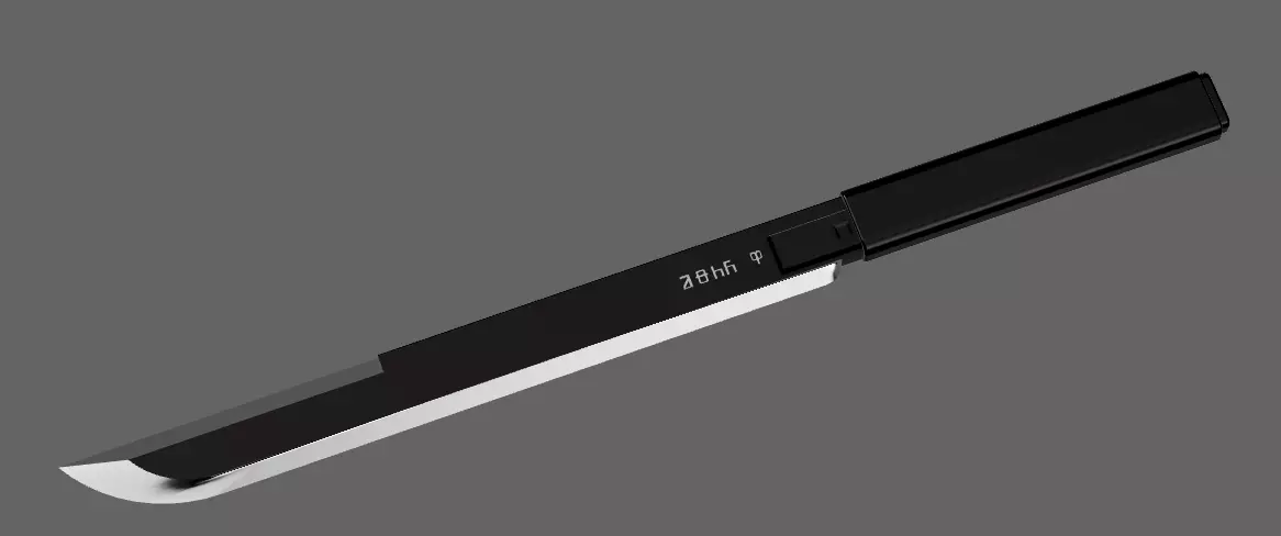 Dune 2021 - Atreides short sword 3D print model_0