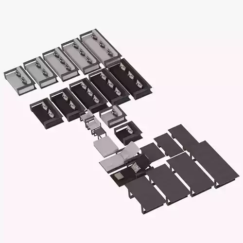 RH BAHIA FULL COLLECTION ALUMINUM