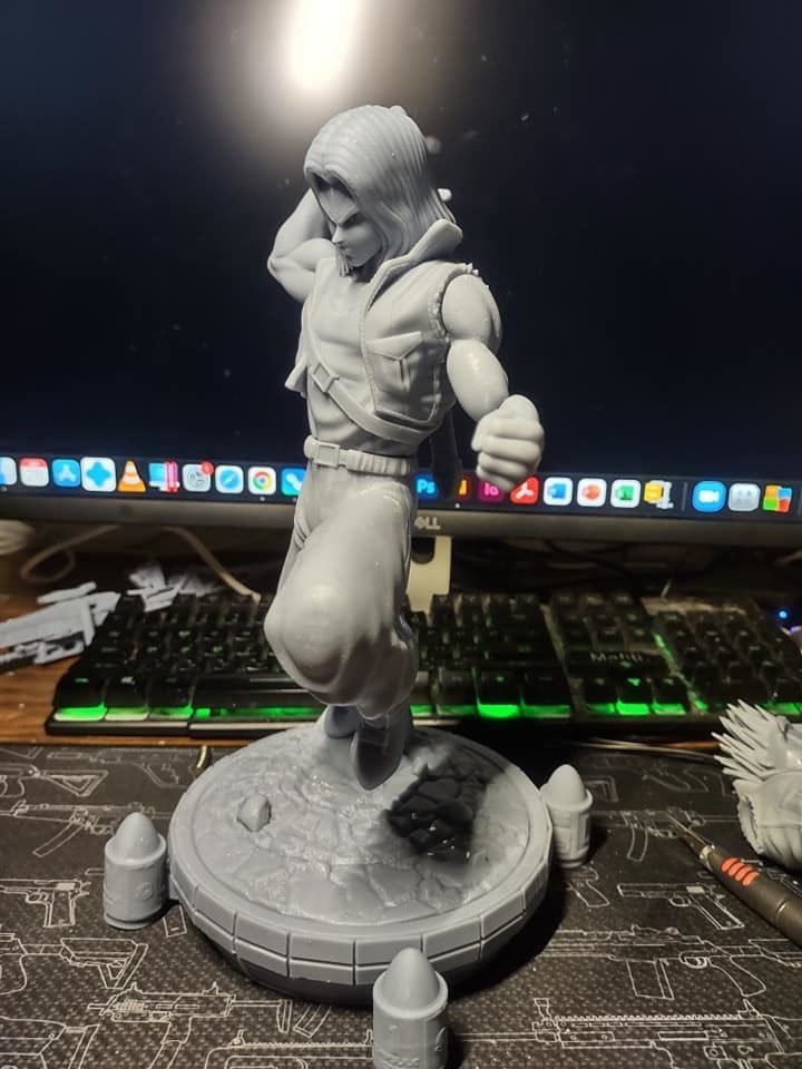 Fanart Future TRUNKS Statue - original and SSJ version -  3D print model_19