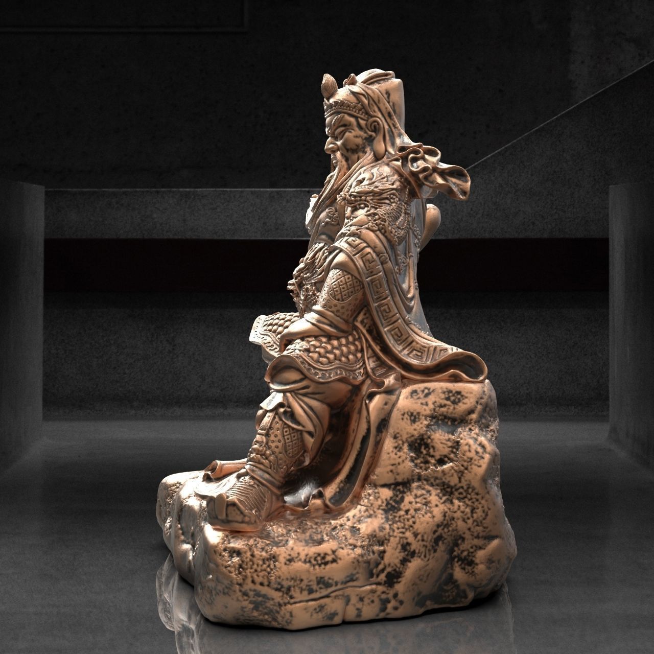 guanyu  guanyunchang  Guan Yu  Guan Yunchang  three countries 3D print model_4