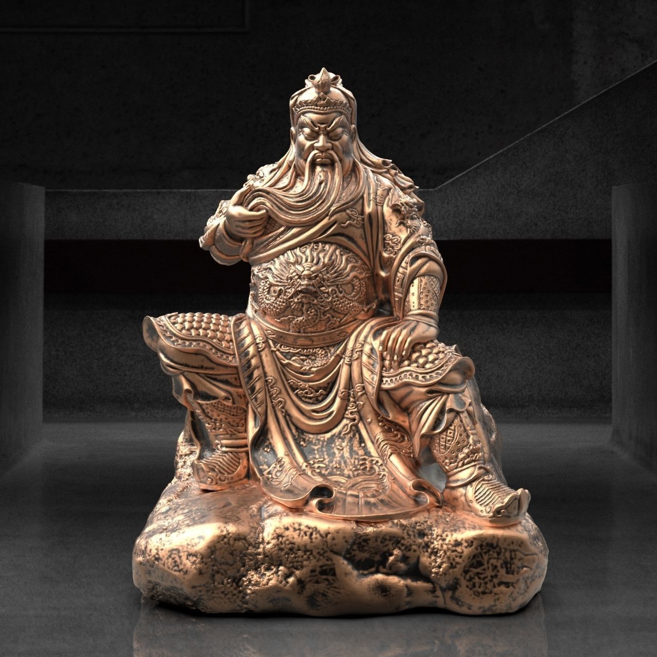 guanyu  guanyunchang  Guan Yu  Guan Yunchang  three countries 3D print model_7