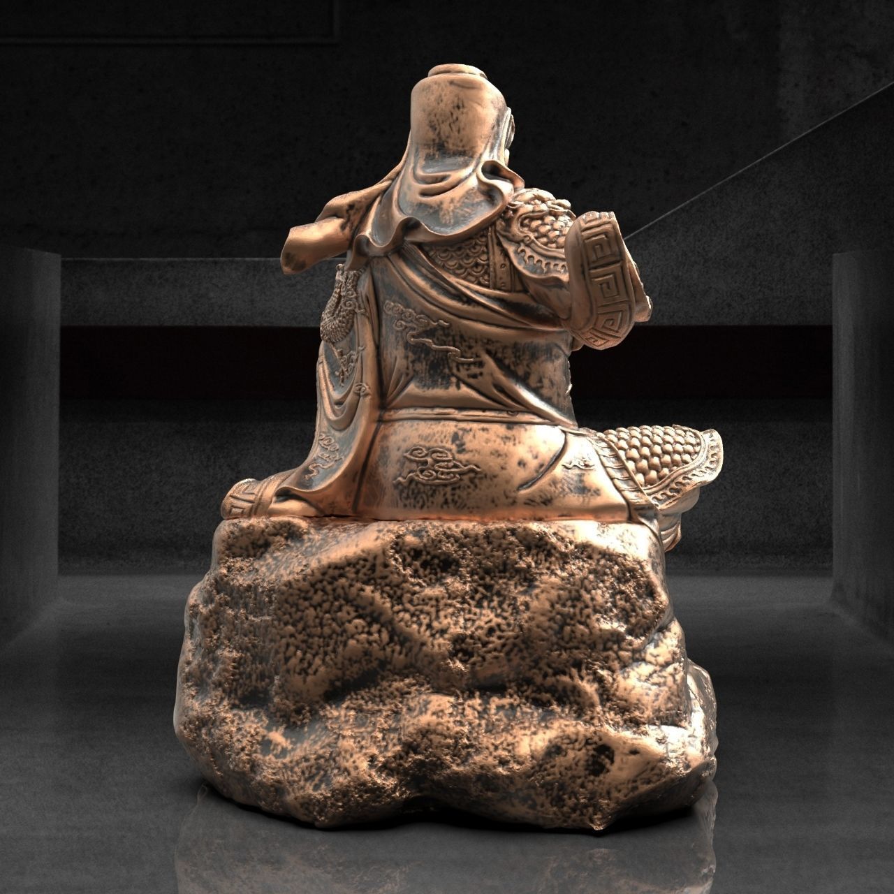 guanyu  guanyunchang  Guan Yu  Guan Yunchang  three countries 3D print model_3