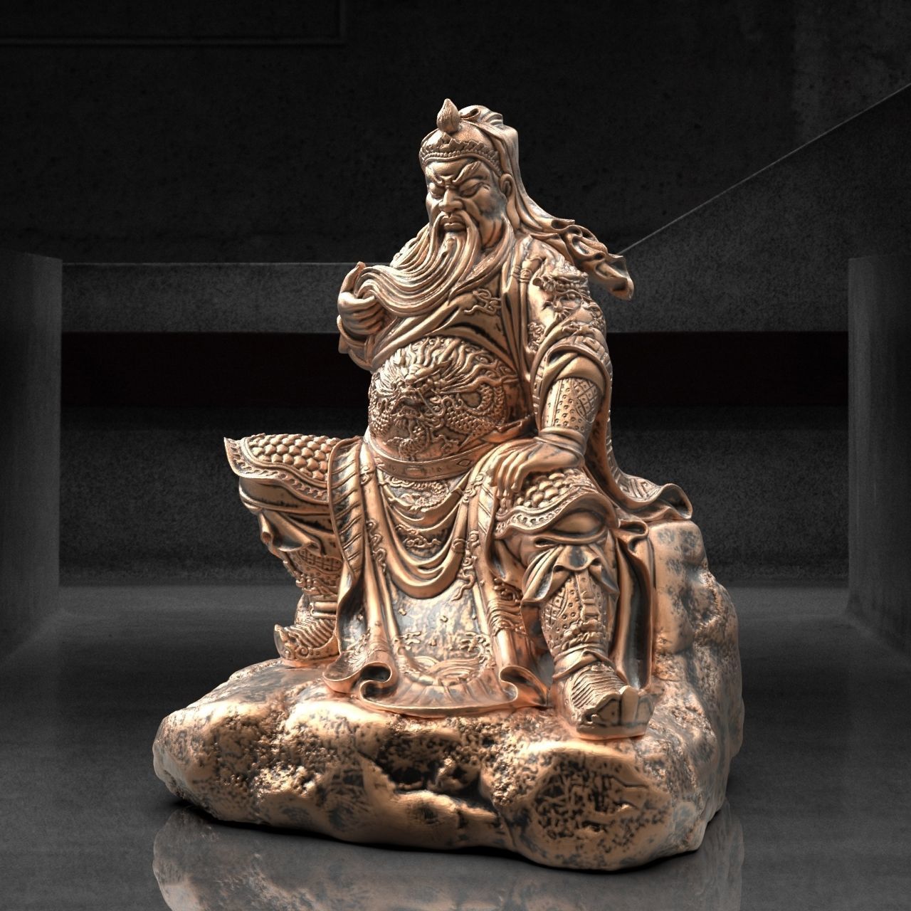 guanyu  guanyunchang  Guan Yu  Guan Yunchang  three countries 3D print model_6