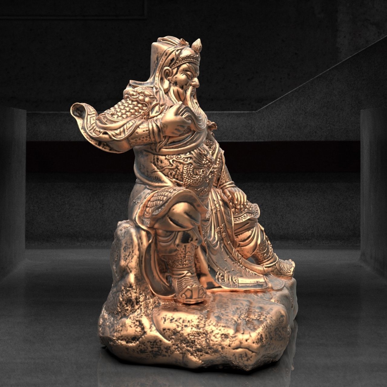 guanyu  guanyunchang  Guan Yu  Guan Yunchang  three countries 3D print model_2