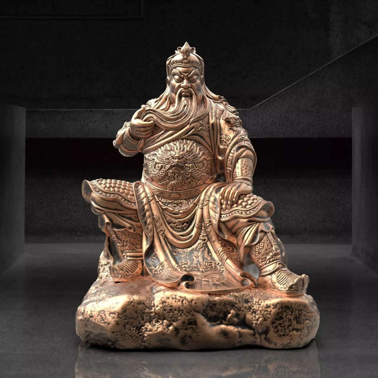 guanyu  guanyunchang  Guan Yu  Guan Yunchang  three countries 3D print model_0