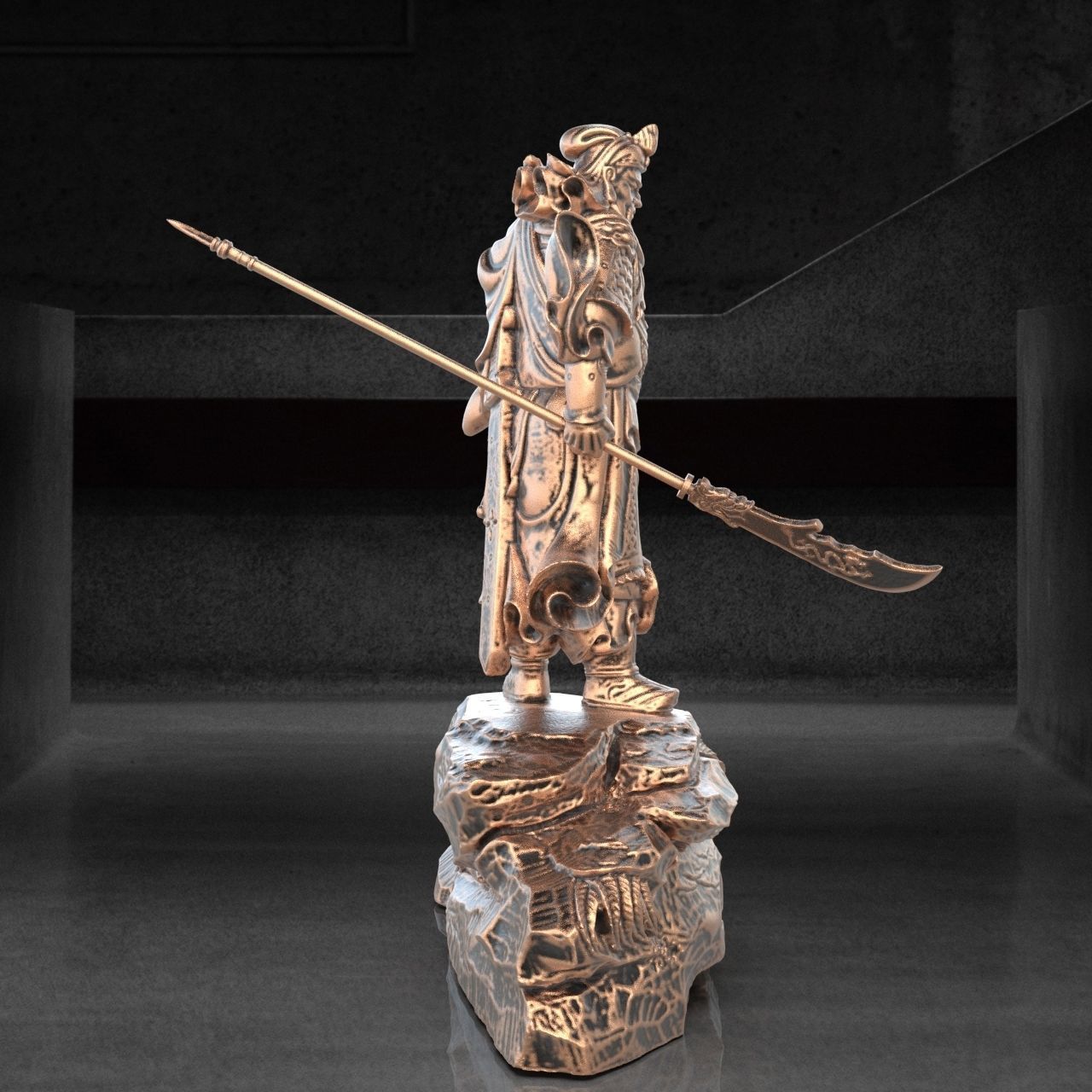 guangong  guanyu guanyunchang  3D print model_4