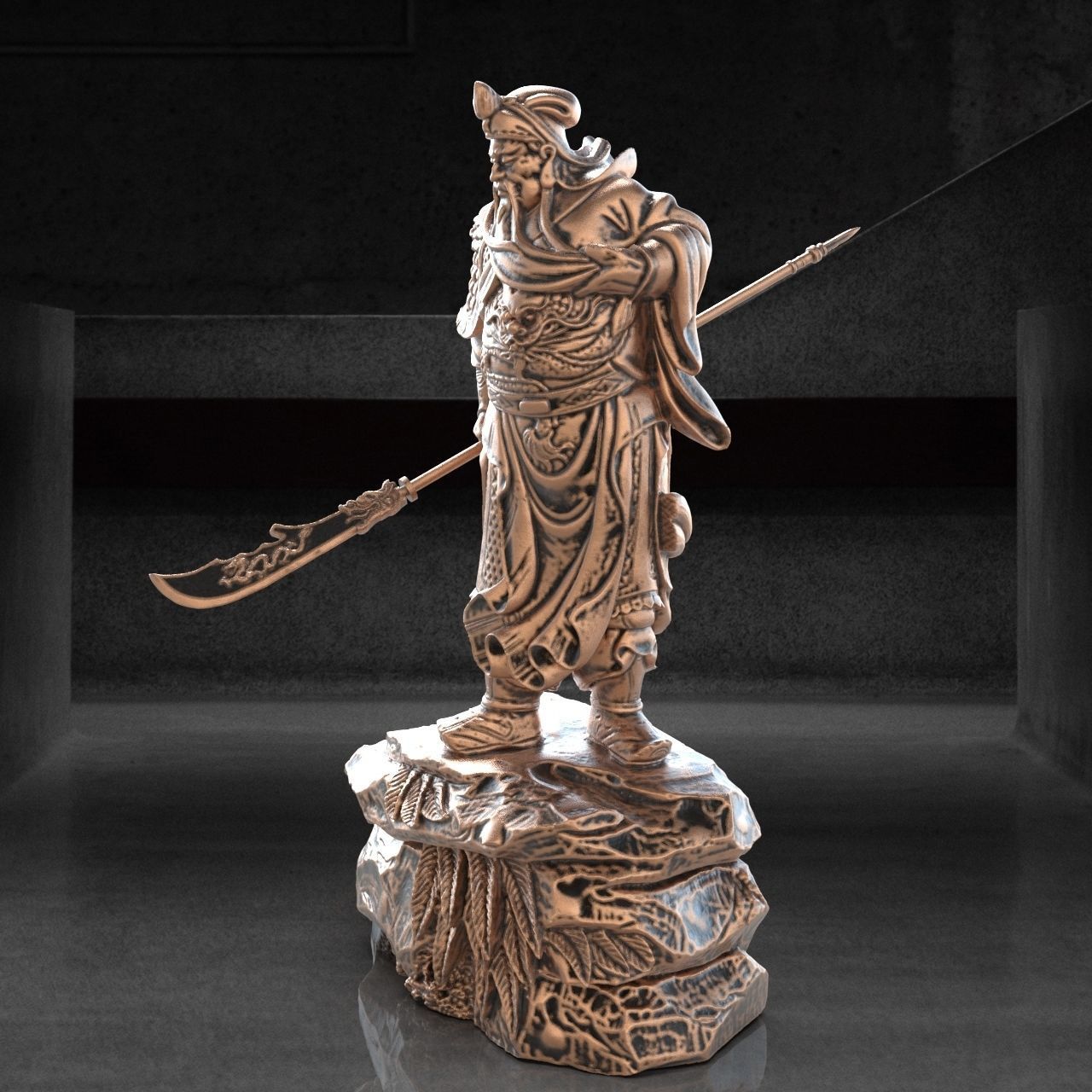 guangong  guanyu guanyunchang  3D print model_7