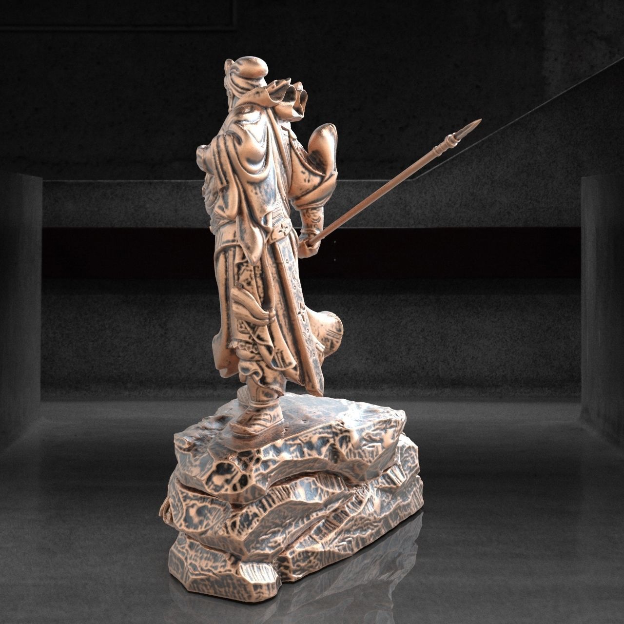 guangong  guanyu guanyunchang  3D print model_6