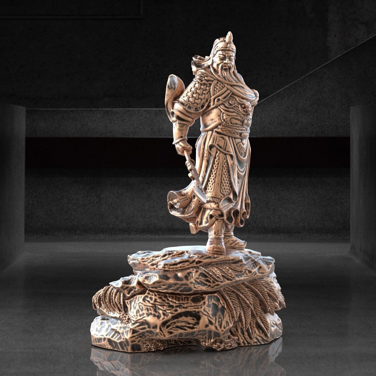 guangong  guanyu guanyunchang  3D print model_2