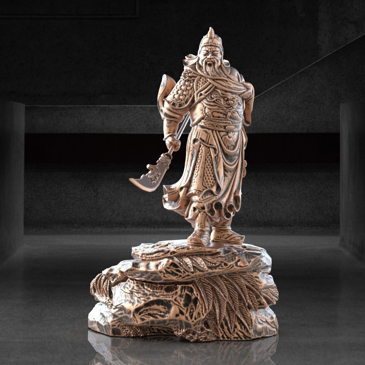 guangong  guanyu guanyunchang  3D print model_1