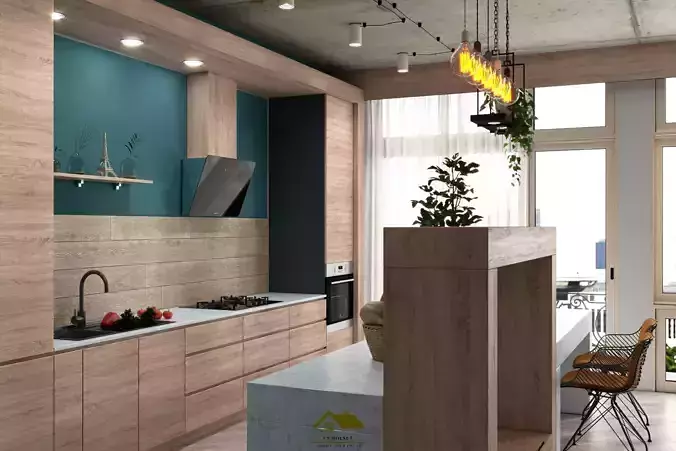 Kitchen 1 - Vnhouse Free 3D model