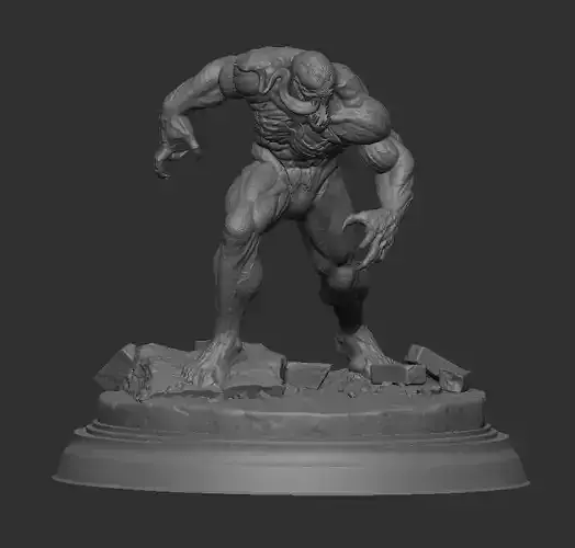 Venom Statue