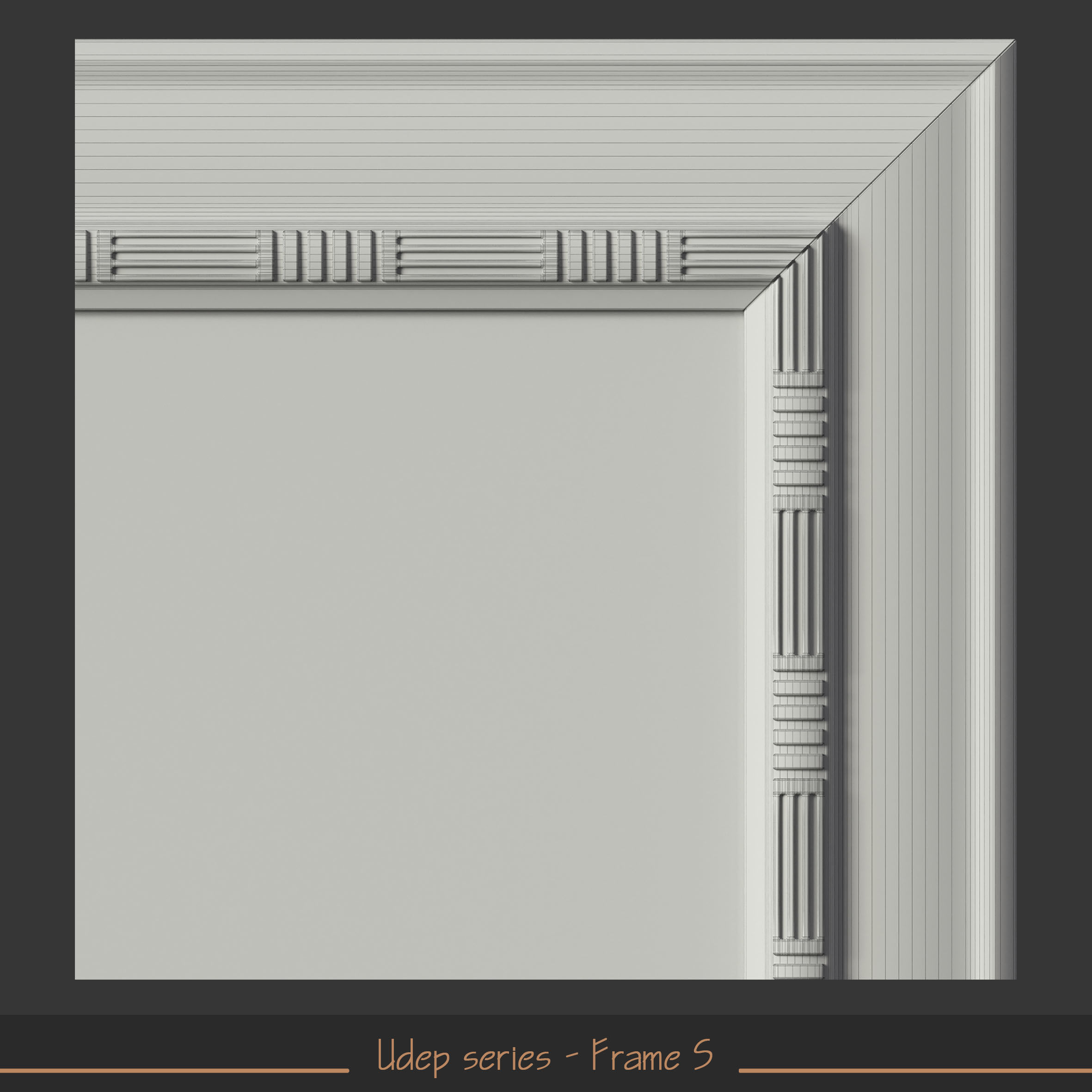 Udep series - Frame S 3D model_5