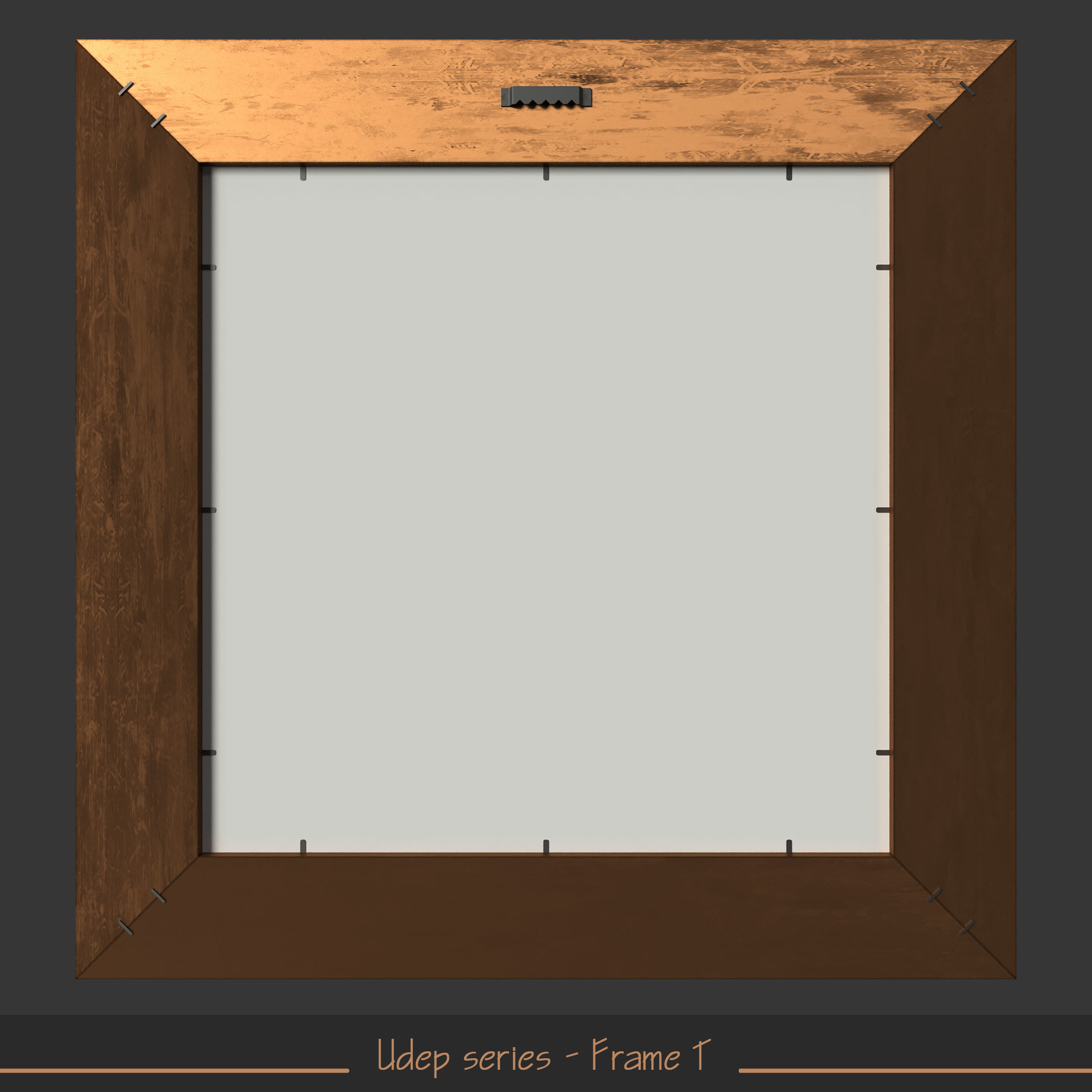 Udep series - Frame T 3D model_4