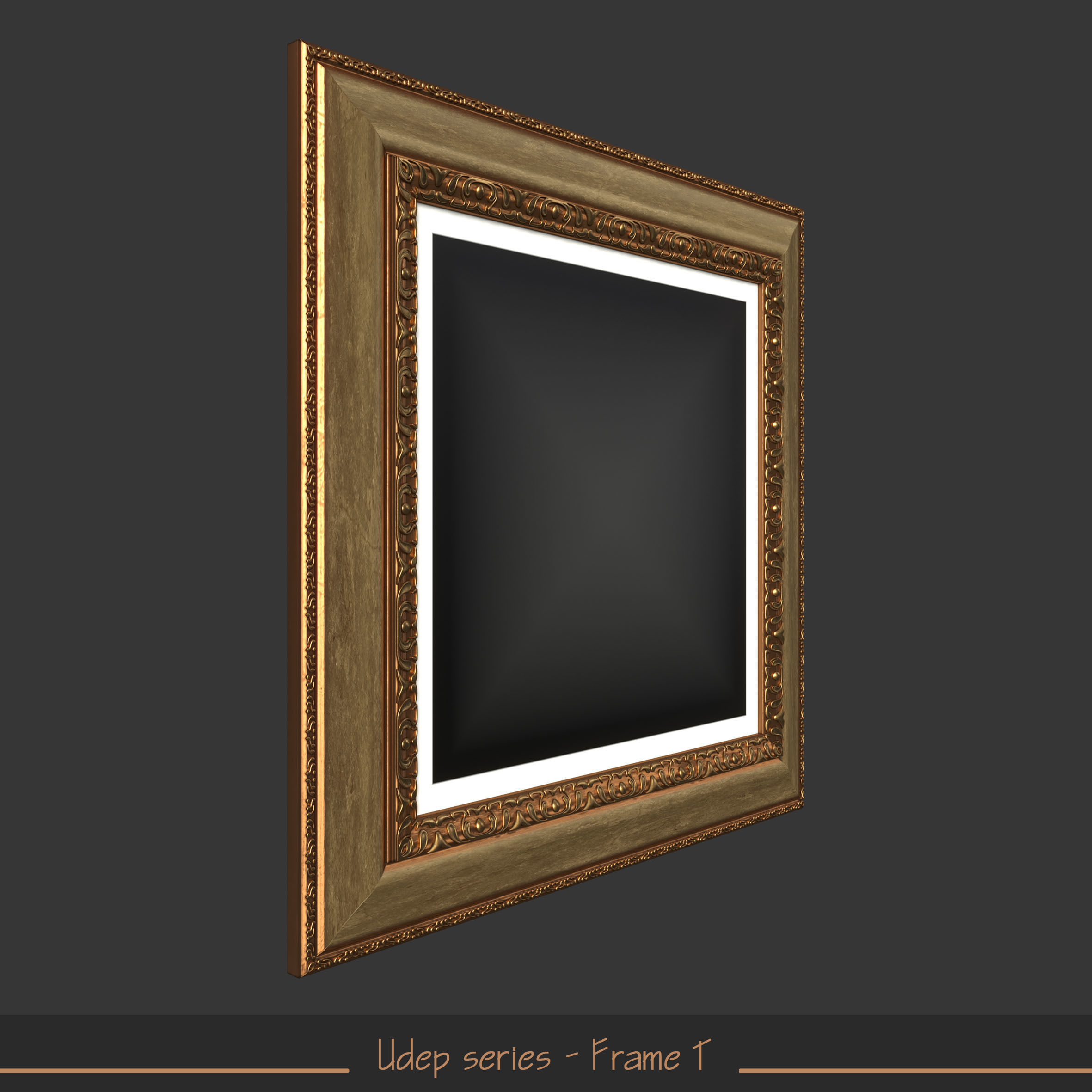 Udep series - Frame T 3D model_2