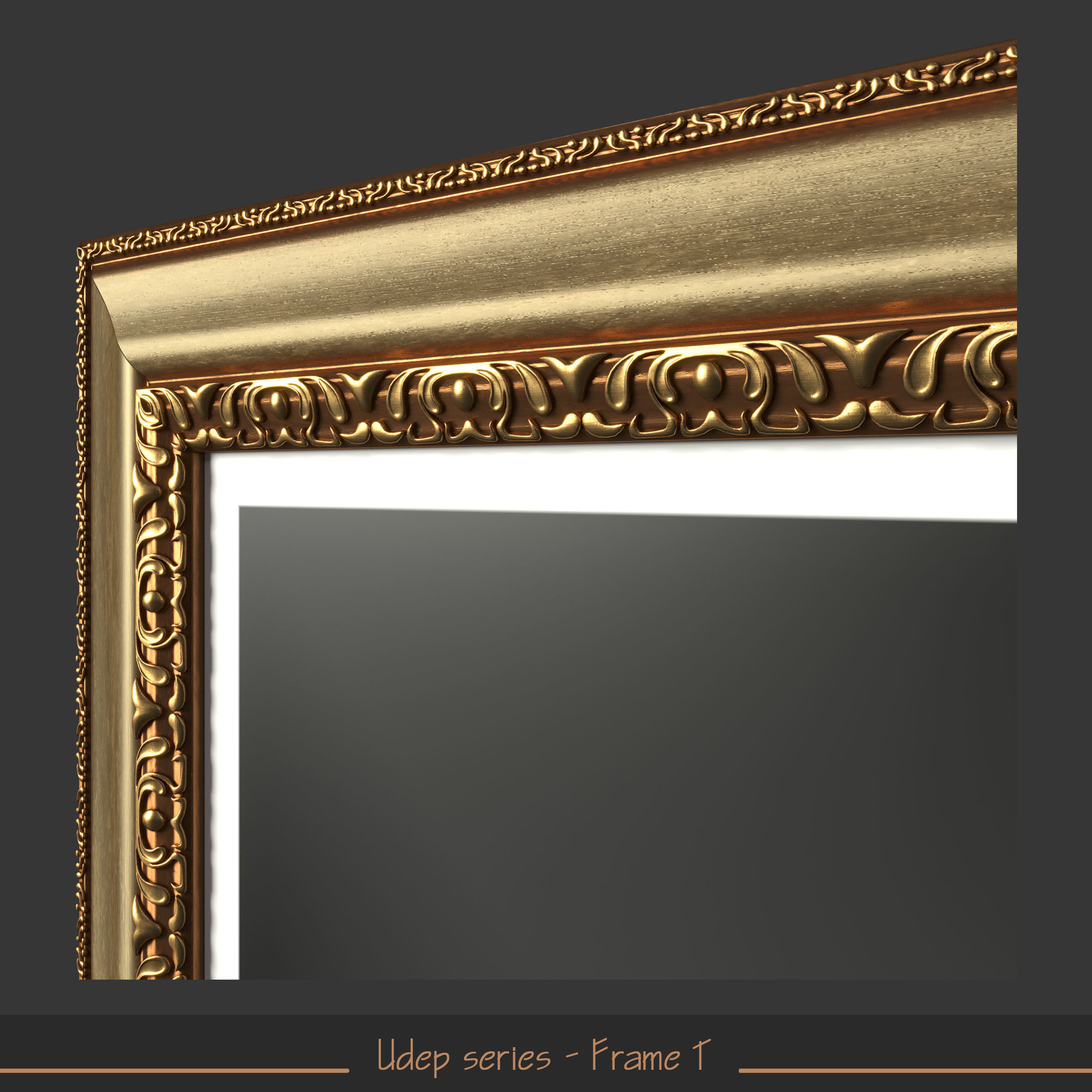 Udep series - Frame T 3D model_3