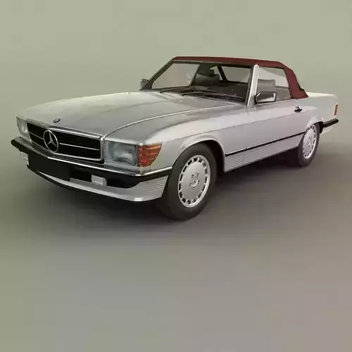Mercedes-Benz R107 500SL 3D model