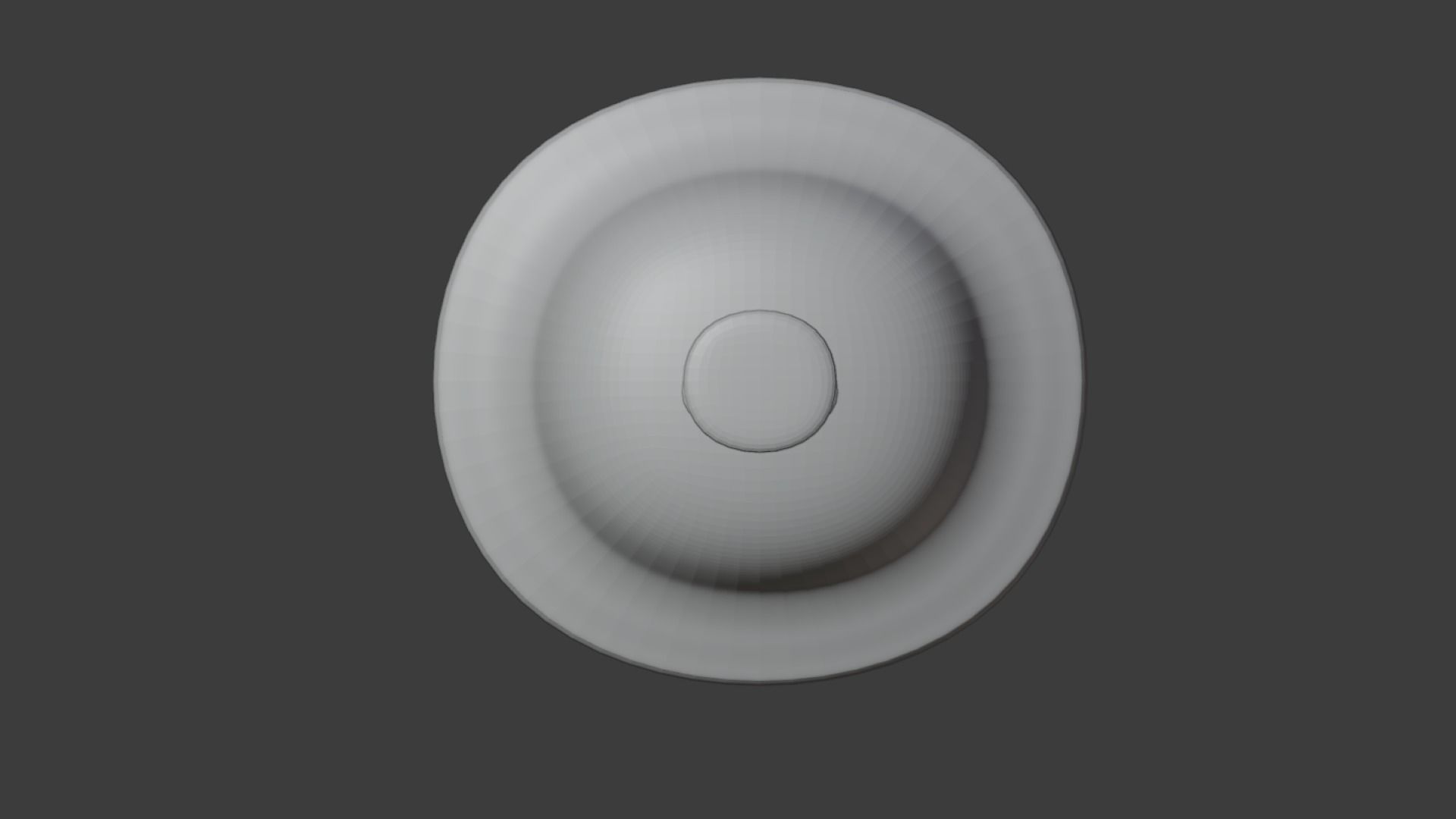 table marble with two glasses 3D model_8