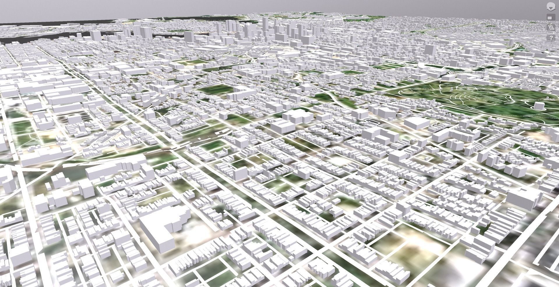 Cityscape  Baltimore  Maryland  USA 3D model_8