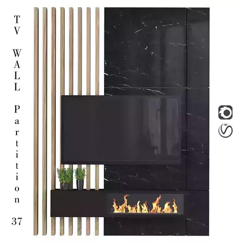 TV Wall partition 37