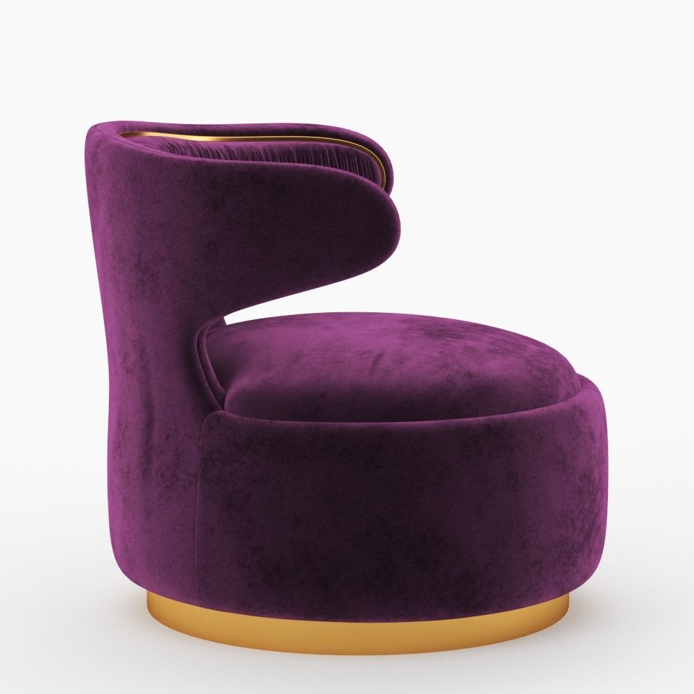 ARM CHAIR 3D model_6