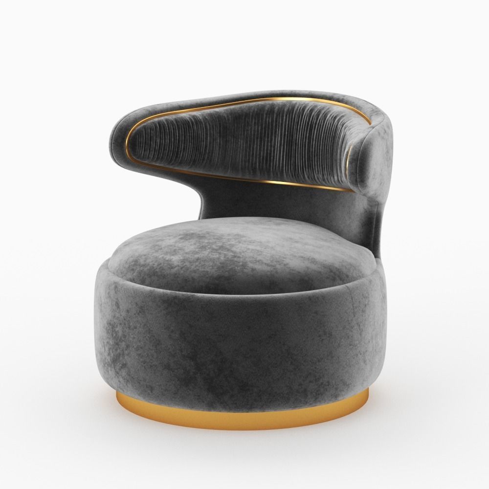 ARM CHAIR 3D model_2