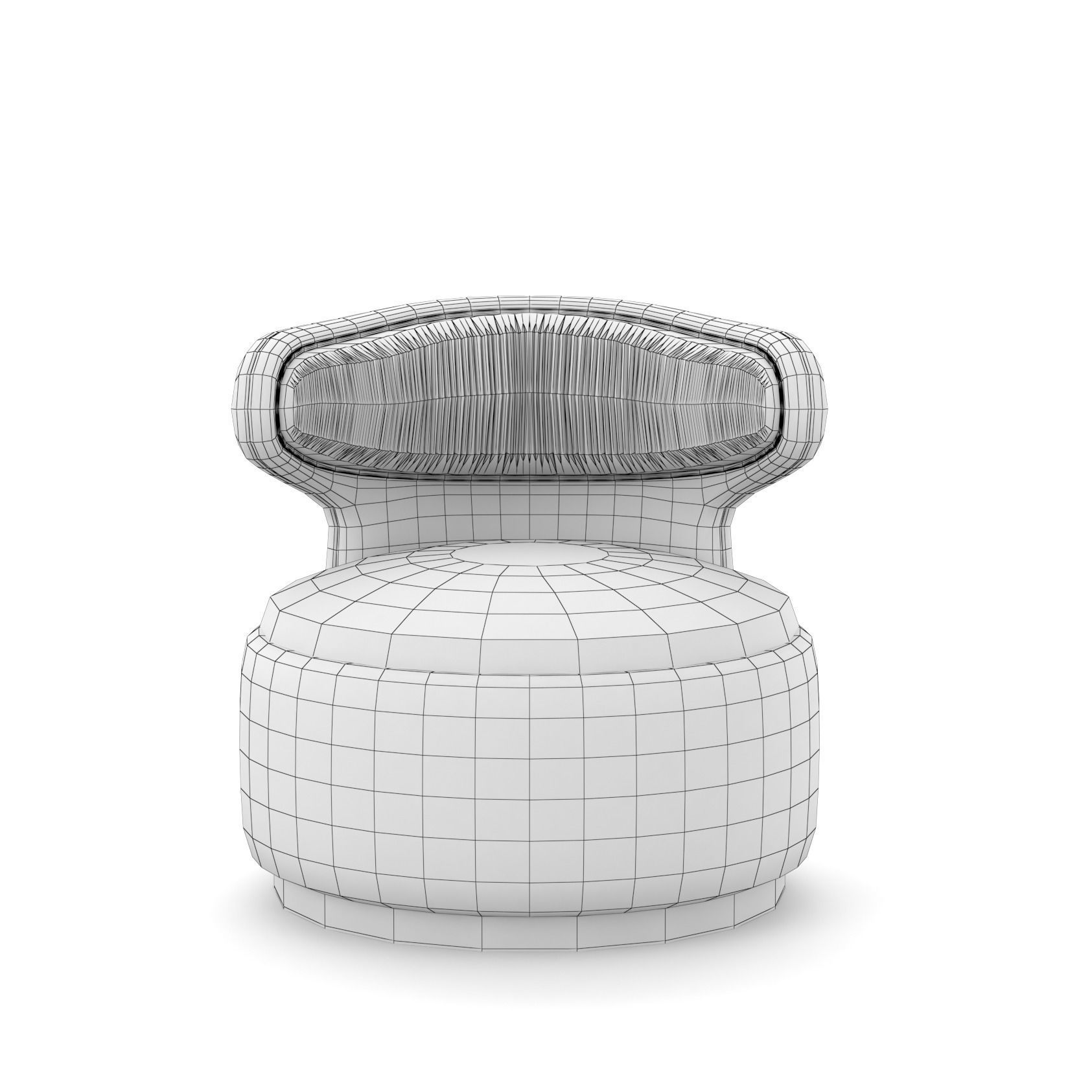 ARM CHAIR 3D model_10