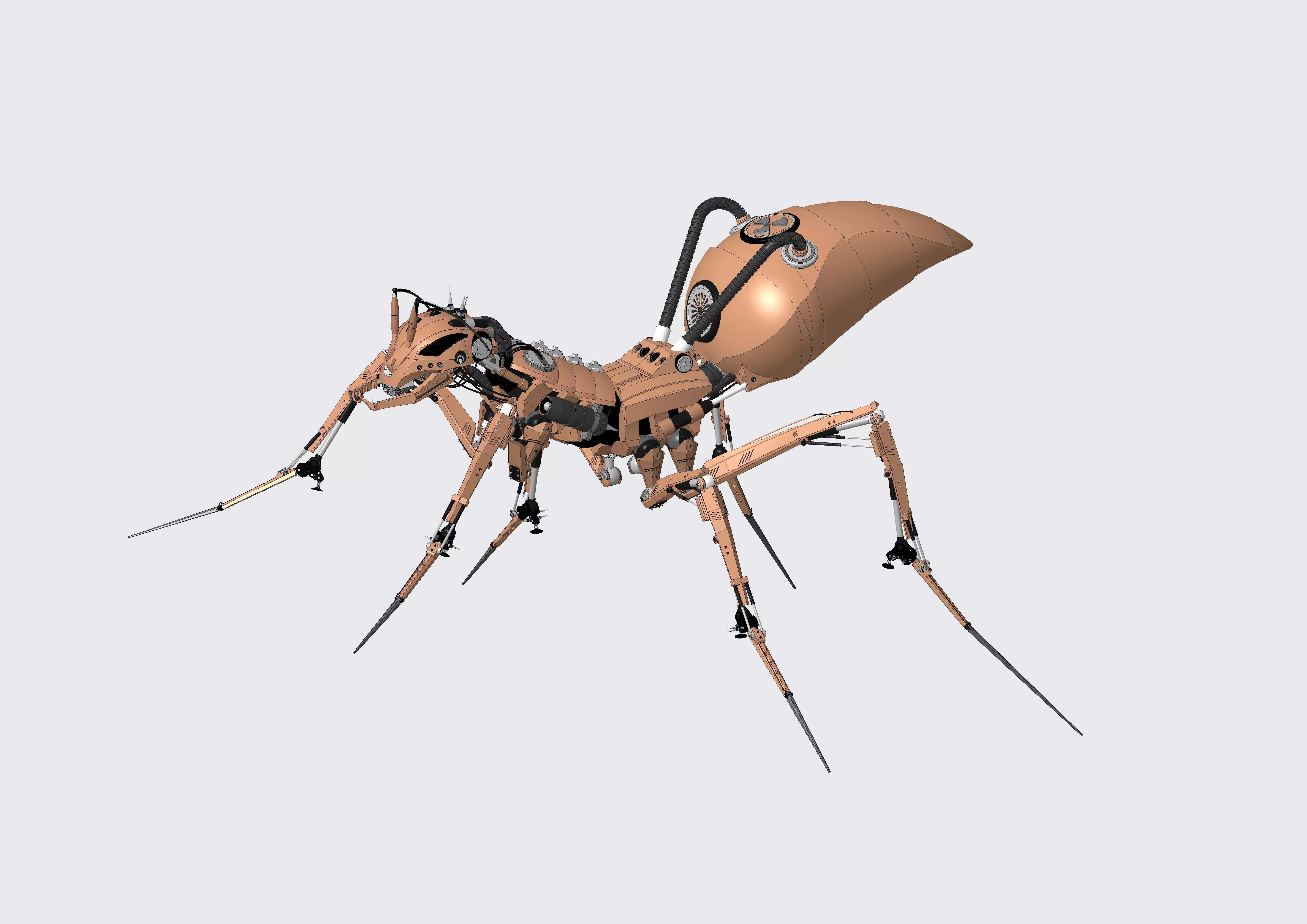 Ant model robot 3D model