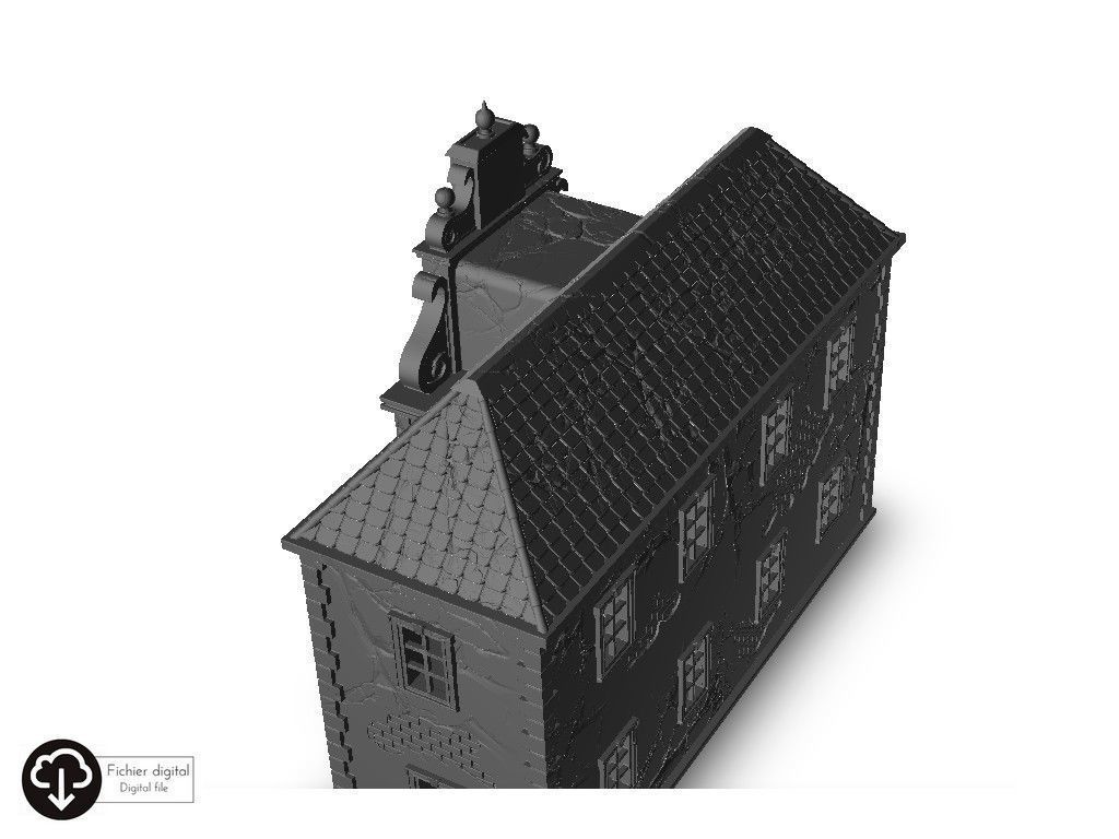 Baroque building 3 3D print model_3